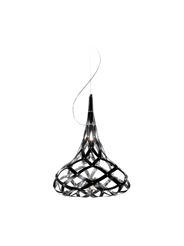 (SLAMP공식인증딜러제품/배송설치무료) Supermorgana Mirror black Suspension Lamp