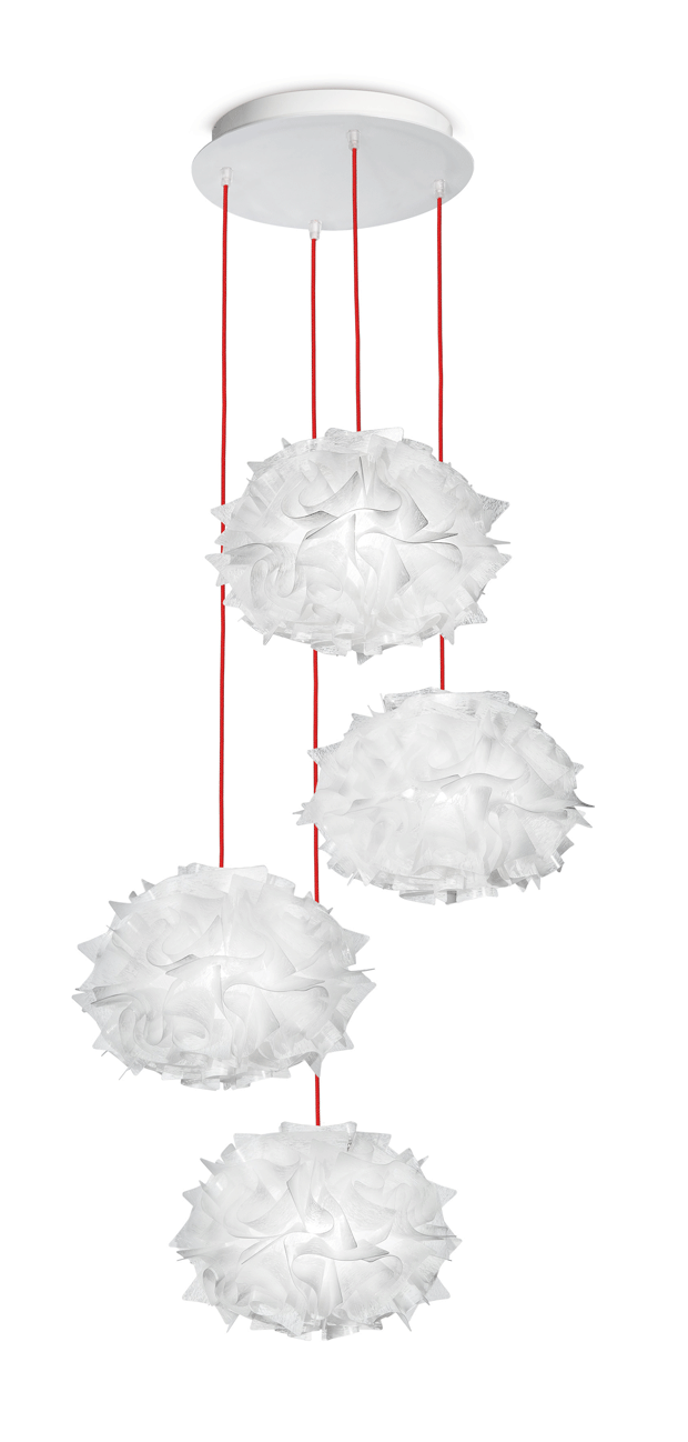 (SLAMP공식인증딜러제품/배송설치무료) Veli quartet suspension Lamp 벨리