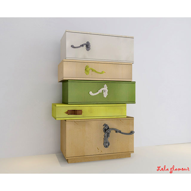 [Lola Glamour로라글라머] 런던 서랍장 SINFONIER LONDON