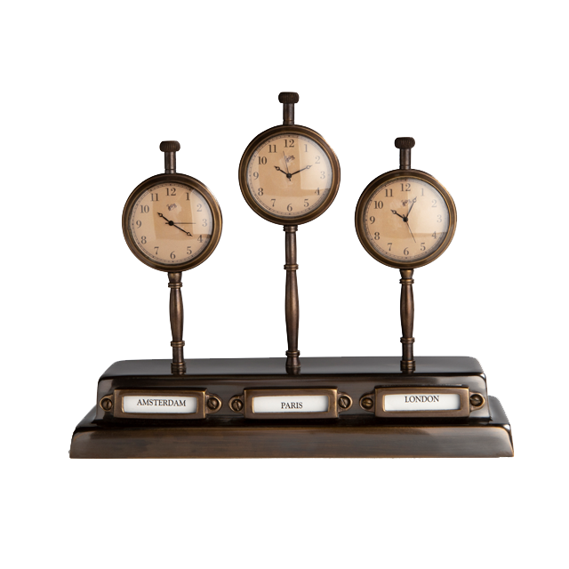 [AUTHENTIC MODELS 어센틱모델즈]World Clock Madison 월드 클락 매디슨