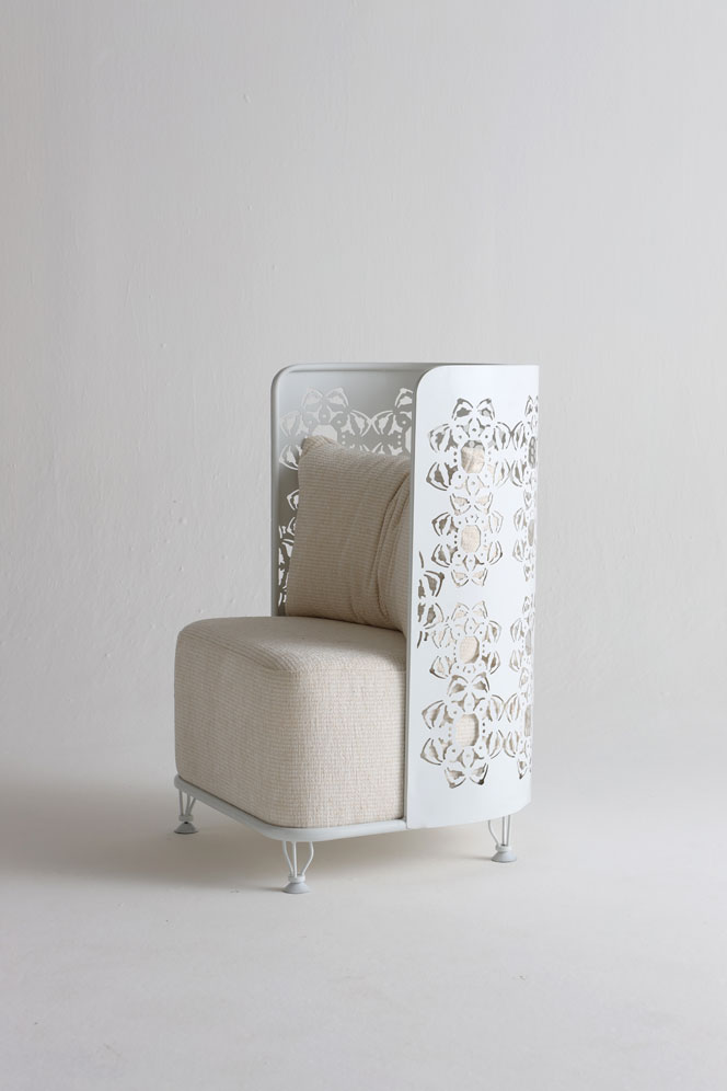 [Art gallery] RENDAS LOW렌다스 체어 화이트