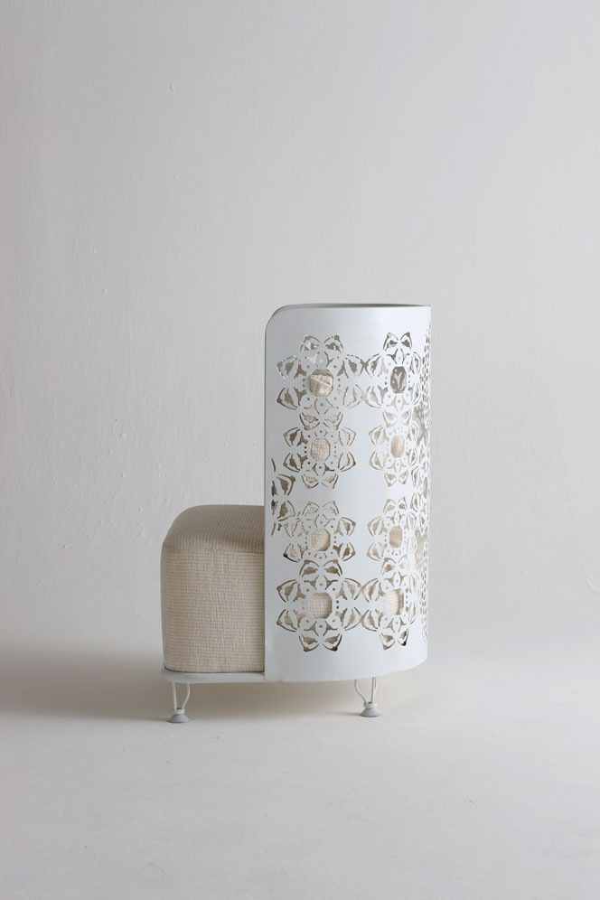 [Art gallery] RENDAS LOW렌다스 체어 화이트